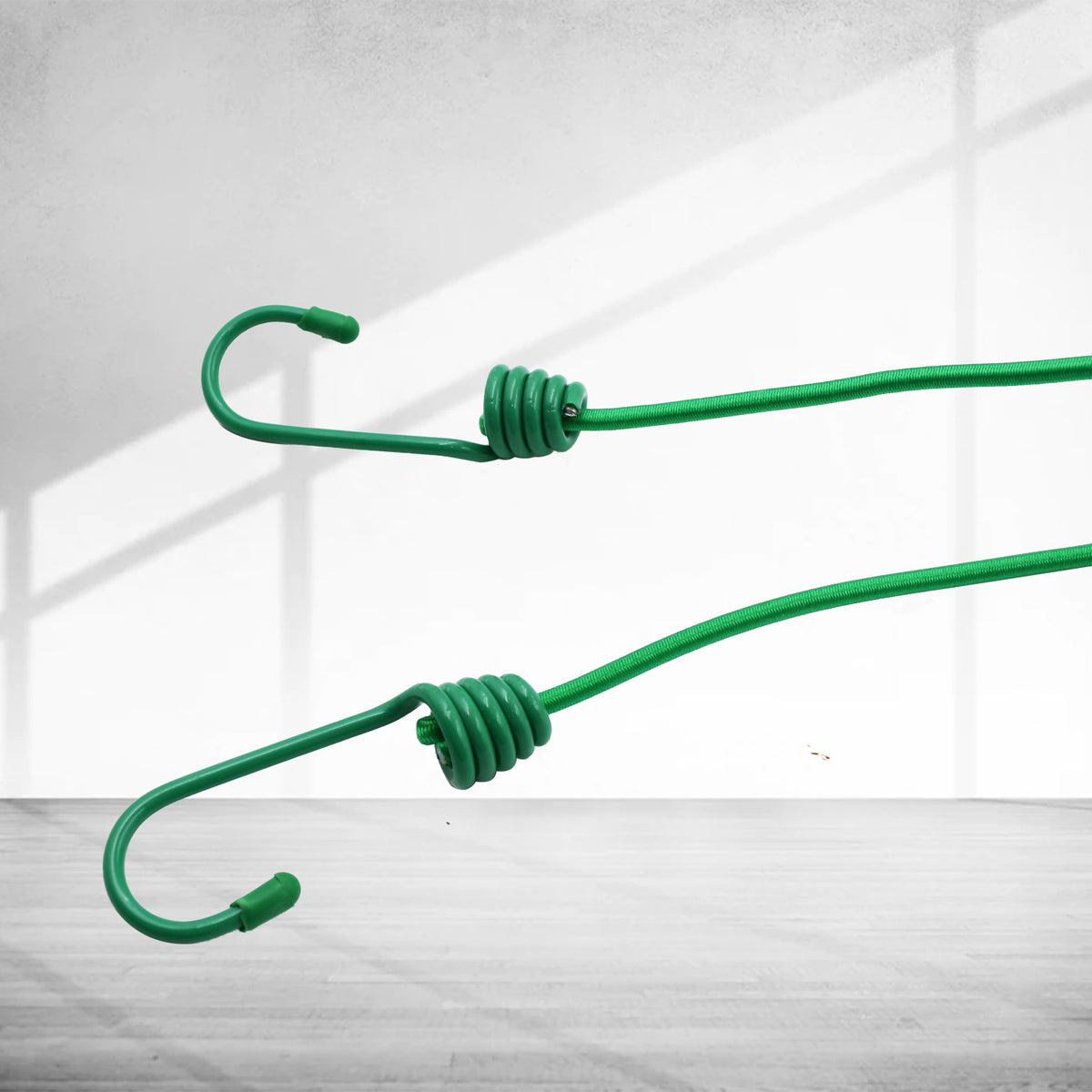 9373 Elastic Cloth Drying Rope With 12 Metal Clip Portable Clothes Line For Home Travel